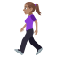 Woman walking: medium skin tone :woman_walking_tone3: ð¶ðœââïž