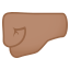 Left-facing fist: medium skin tone :left_facing_fist_tone3: ð€ðœ