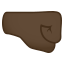 Right-facing fist: dark skin tone :right_facing_fist_tone5: ð€ð¿