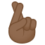Crossed fingers: medium-dark skin tone :fingers_crossed_tone4: ð€ðŸ