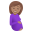 Pregnant woman: medium skin tone :pregnant_woman_tone3: ð€°ðœ