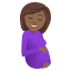 Pregnant woman: medium-dark skin tone :pregnant_woman_tone4: ð€°ðŸ
