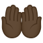 Palms up together: dark skin tone :palms_up_together_tone5: ð€²ð¿