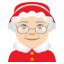 Mrs. Claus: light skin tone :mrs_claus_tone1: ð€¶ð»