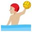 Man playing water polo: medium-light skin tone :man_playing_water_polo_tone2: ð€œðŒââïž
