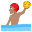 Man playing water polo: medium skin tone :man_playing_water_polo_tone3: ð€œðœââïž