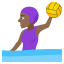 Woman playing water polo: medium-dark skin tone :woman_playing_water_polo_tone4: ð€œðŸââïž
