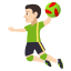 Man playing handball: light skin tone :man_playing_handball_tone1: ð€Ÿð»ââïž