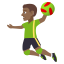 Man playing handball: medium-dark skin tone :man_playing_handball_tone4: ð€ŸðŸââïž