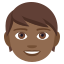 Эмодзи 🧒🏾 EmojiOne