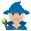 Эмодзи 🧙🏼 EmojiOne