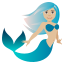 Эмодзи 🧜🏼 EmojiOne