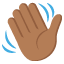 :wave_tone4: 👋🏾