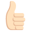 :thumbsup_tone1: 👍🏻