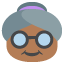:older_woman_tone4: 👵🏾