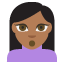:person_with_pouting_face_tone4: 🙎🏾