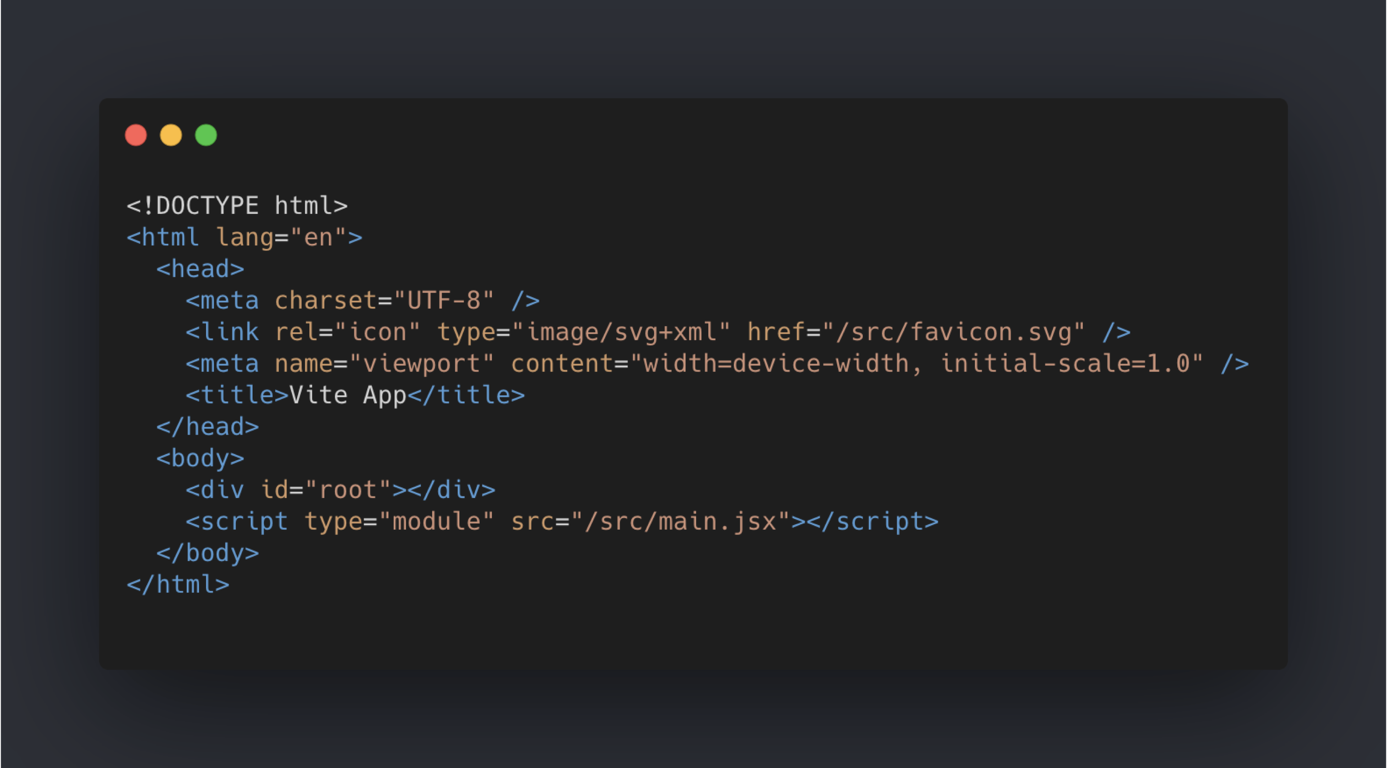 Demo HTML Code