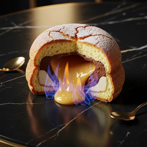 Soufflé Flambé