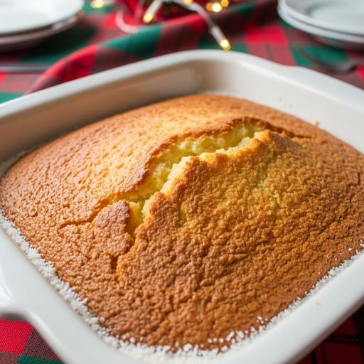 Bolo de Coco com Farinha de Coco