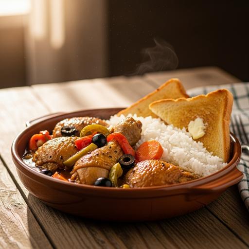 Galinhado Nordestino para Ano Novo