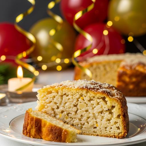 Bolo de Riso para o Ano Novo