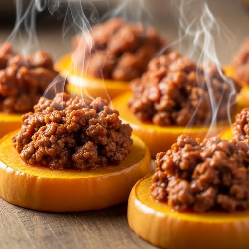 Cassoulet de Abóbora com Carne Moída