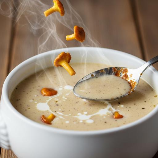 Sopa de Cogumelos Cremosa Caseira