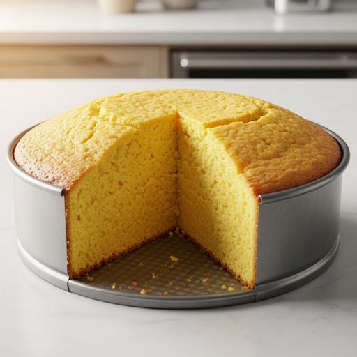 Bolo de Fubá Caseiro