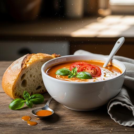 Sopa de Tomate Caseira