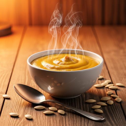 Creme de Abóbora com Canela