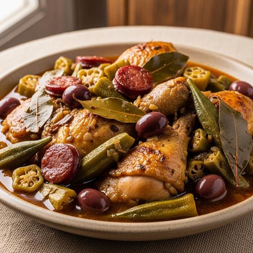 Frango com Quiabo e Linguiça – Uma Delícia do Nordeste