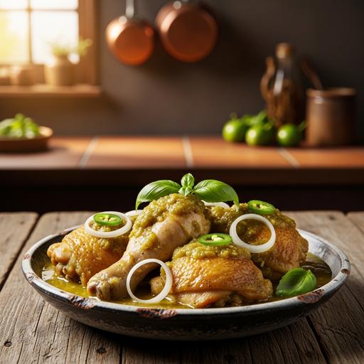 Frango ao Molho Verde