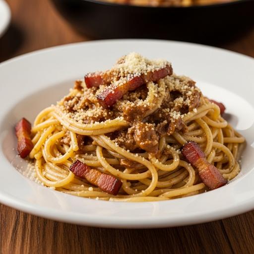 Espaguete à Carbonara Caseiro