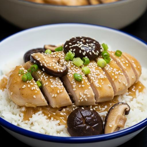 Frango ao Molho de Tamarindo e Cogumelos