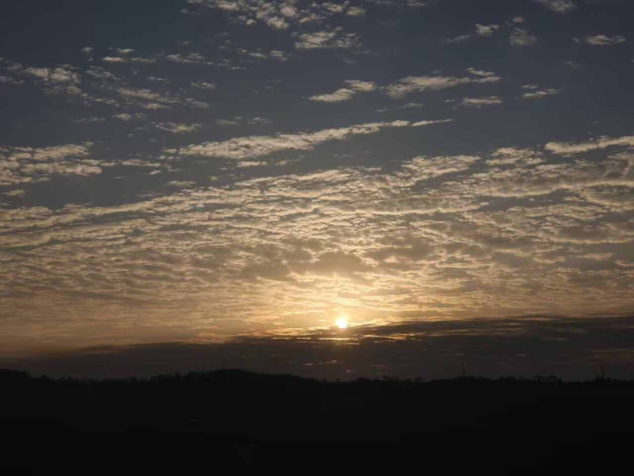 龙泉山看日出-1