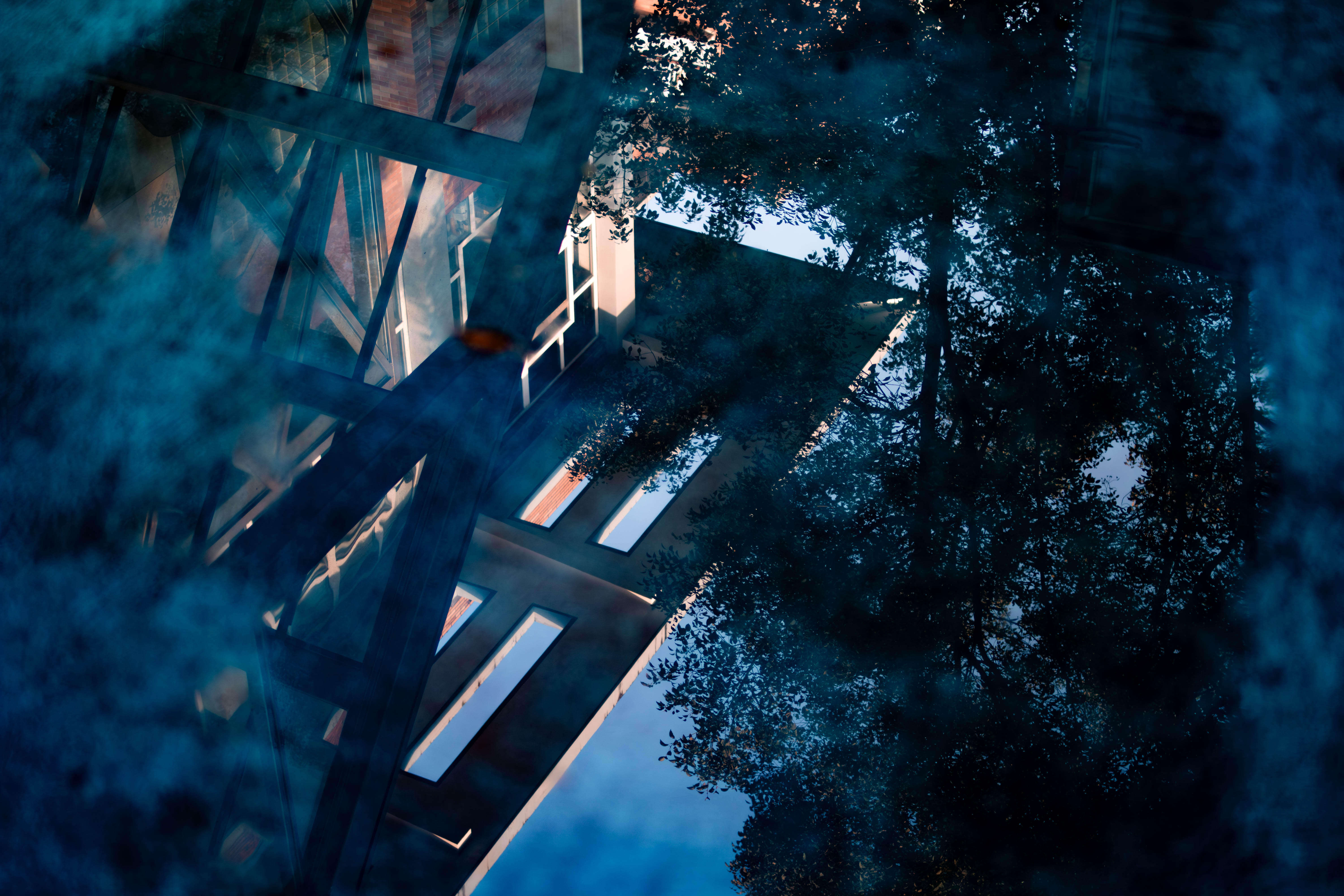 Architectural Mirage in Water