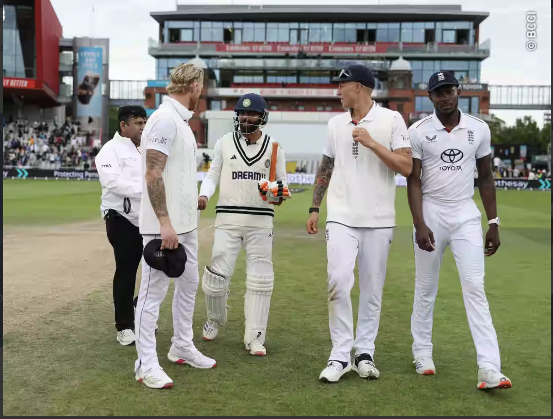 The Manchester Wall: Jadeja & Washington’s Unbreakable Stand