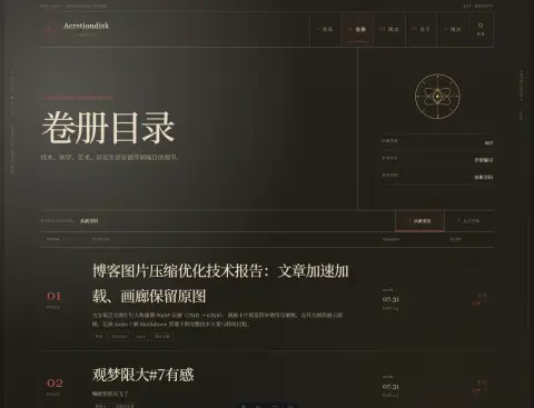 文章目录页