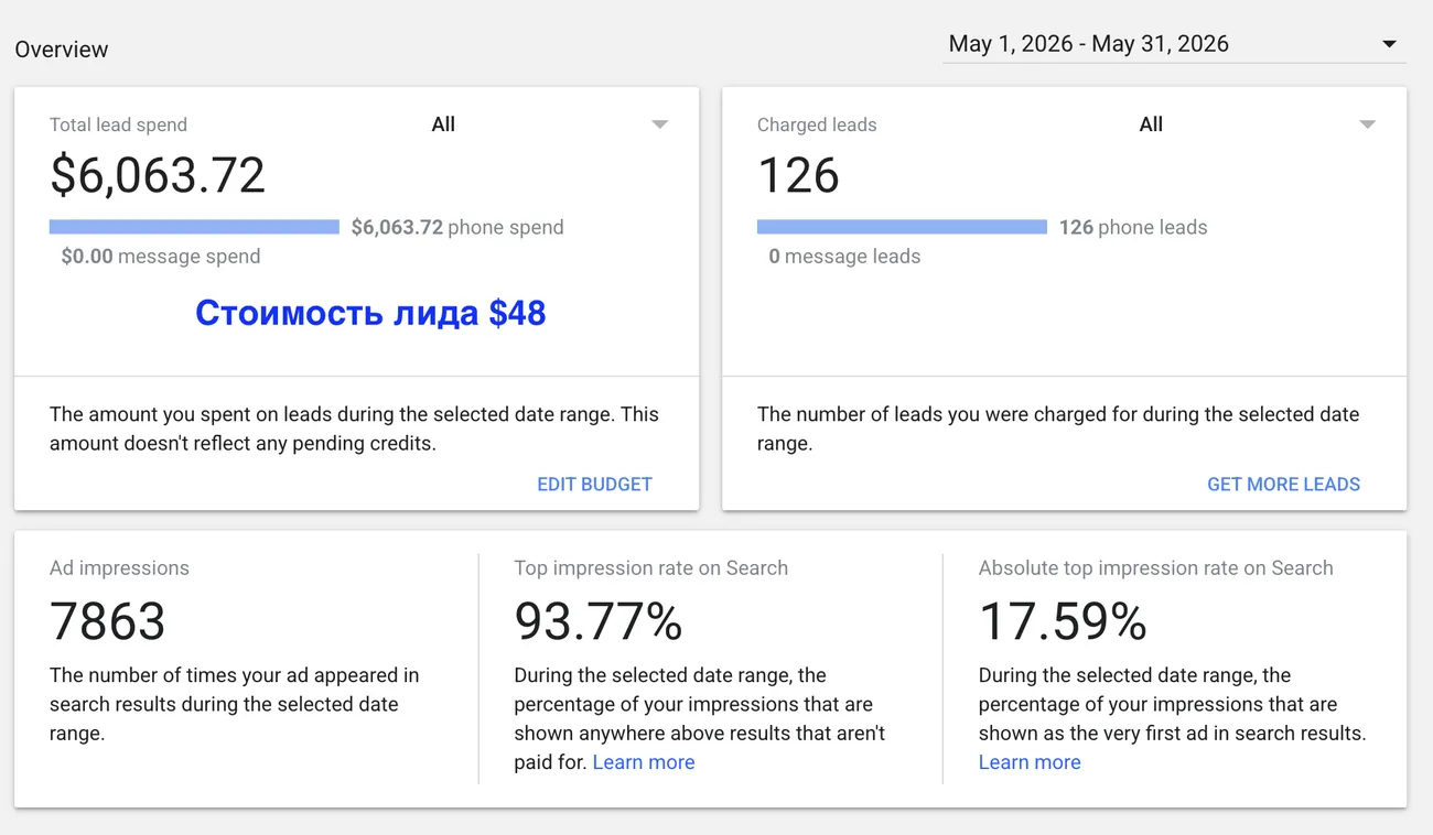 Google Local Services