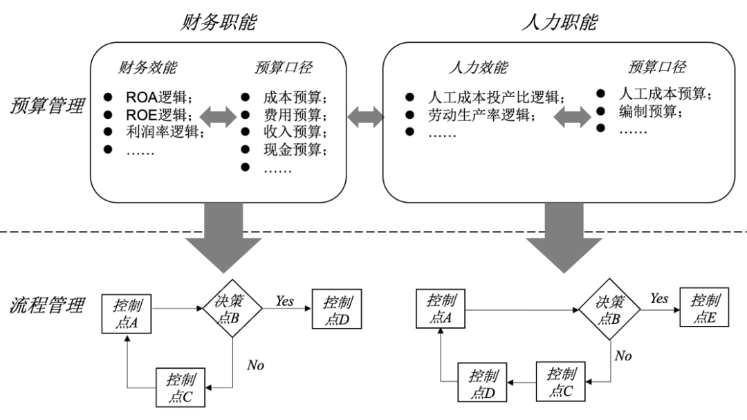 图3:财务与人力BP的运作模式