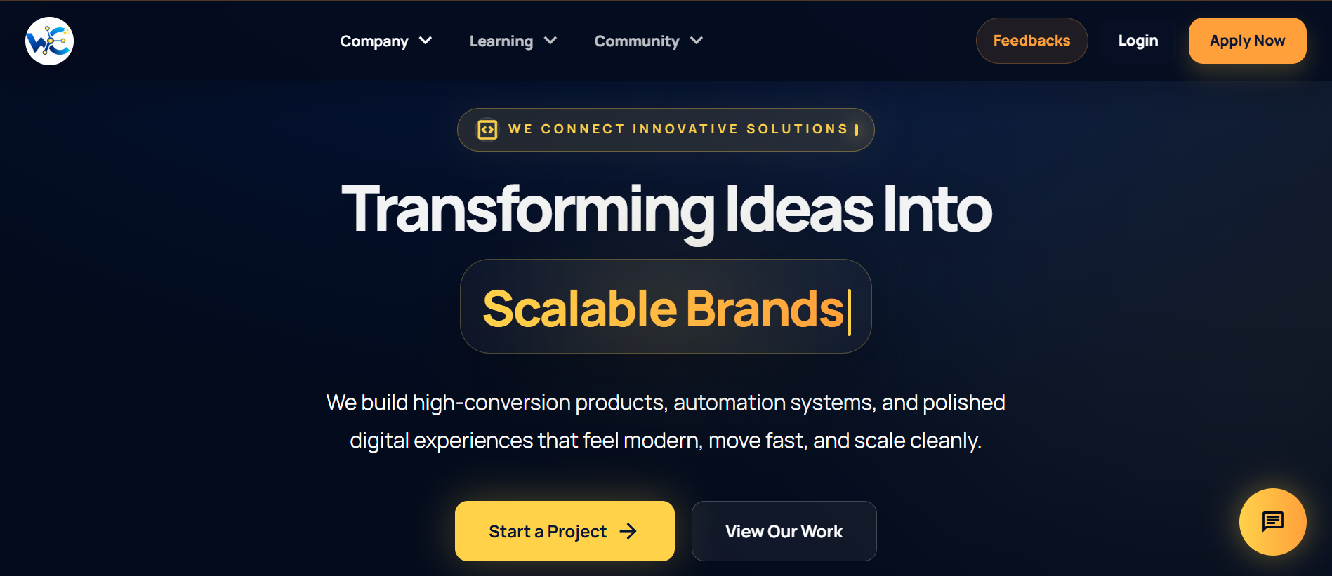 WeConnect – Training & Internship Management Platform