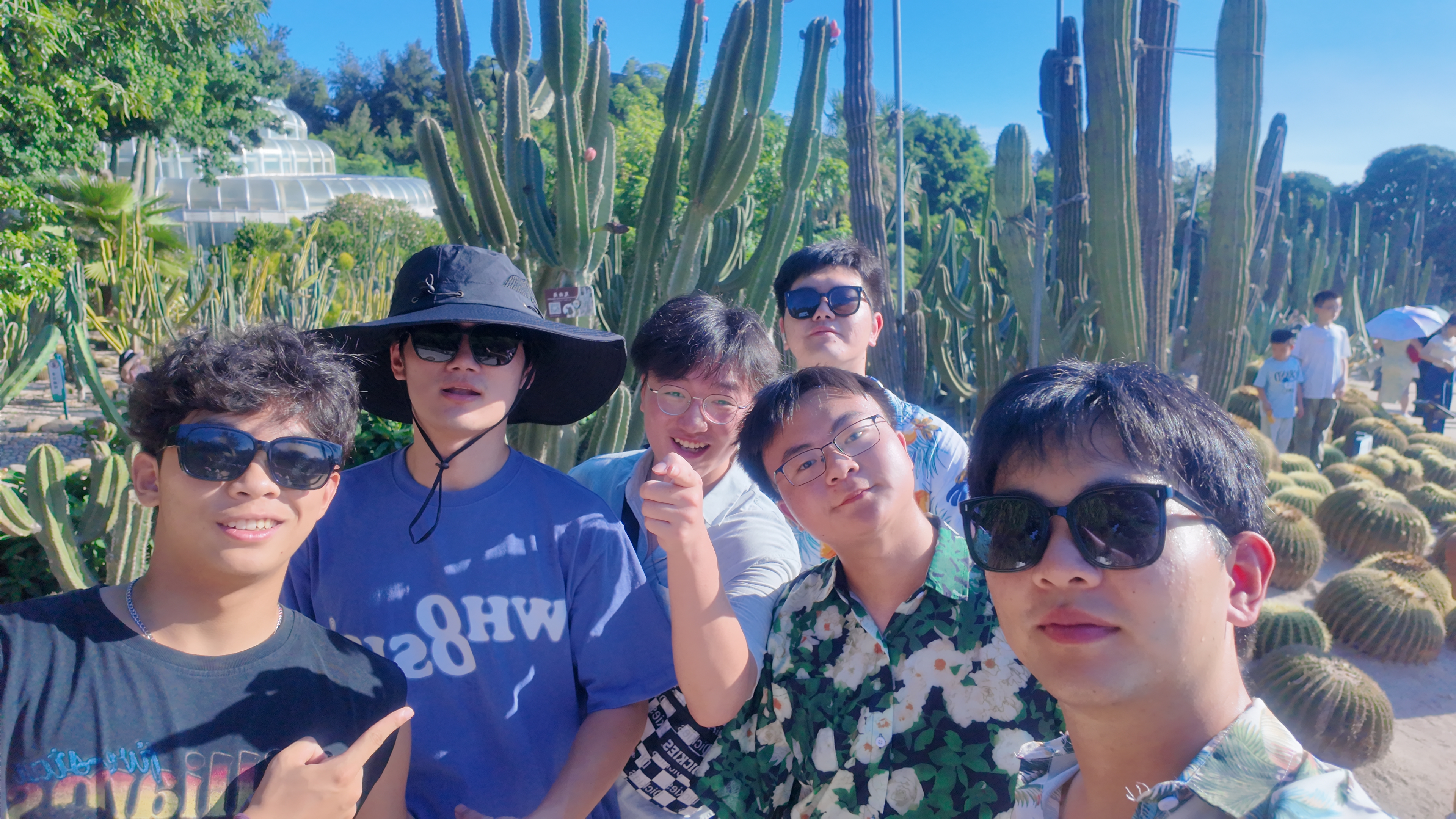 植物园多肉景区合照