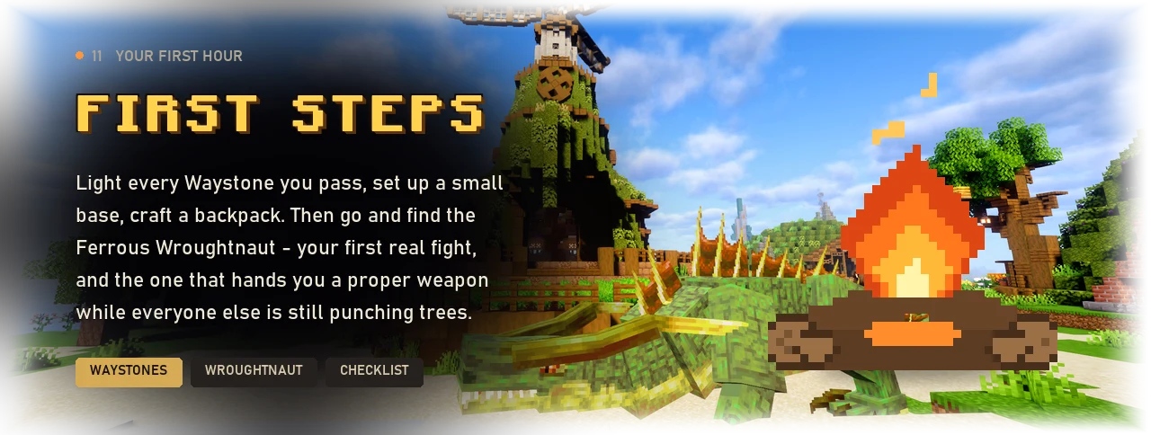 First steps - your first hour